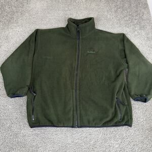 VTG Wintergreen Jacket Mens XL Green Polartec Fleece Full Zip Outdoor USA Hiking